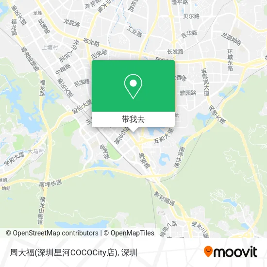 周大福(深圳星河COCOCity店)地图