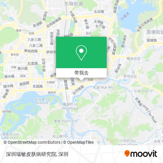 深圳瑞敏皮肤病研究院地图