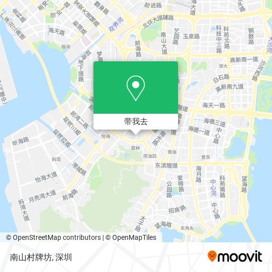 南山村牌坊地图