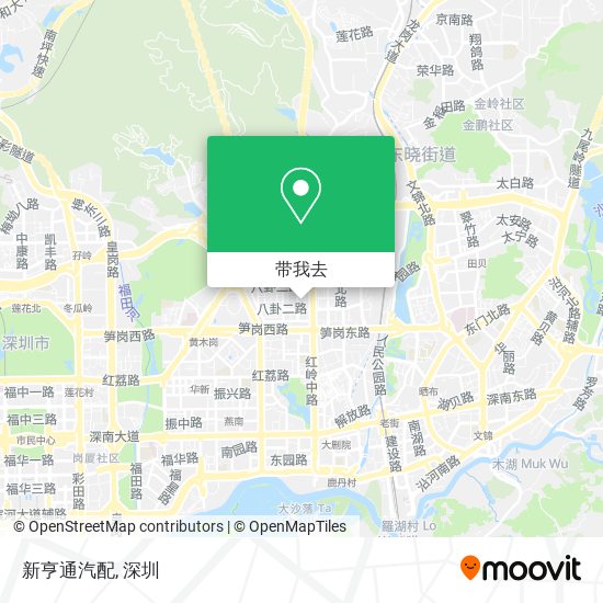 新亨通汽配地图