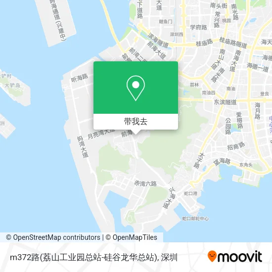 m372路(荔山工业园总站-硅谷龙华总站)地图