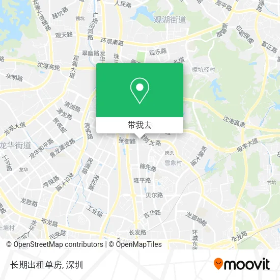 长期出租单房地图