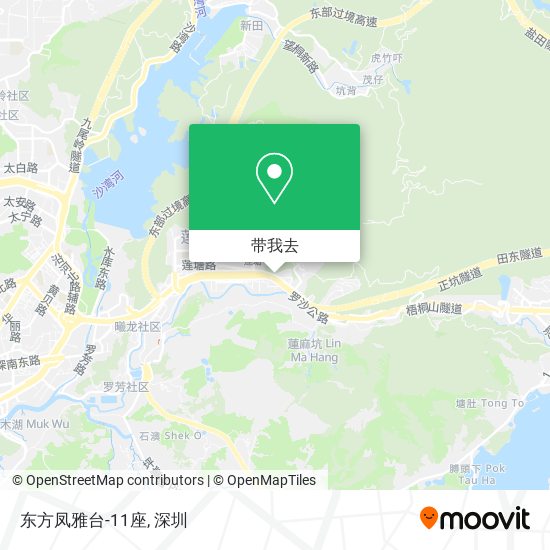 东方凤雅台-11座地图