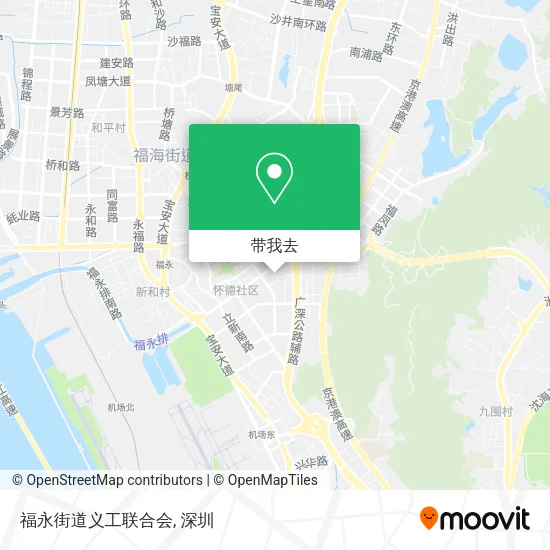 福永街道义工联合会地图