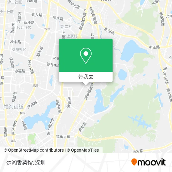 楚湘香菜馆地图