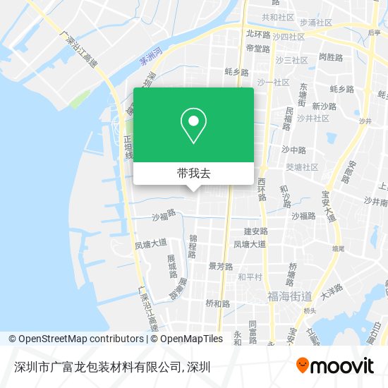 深圳市广富龙包装材料有限公司地图