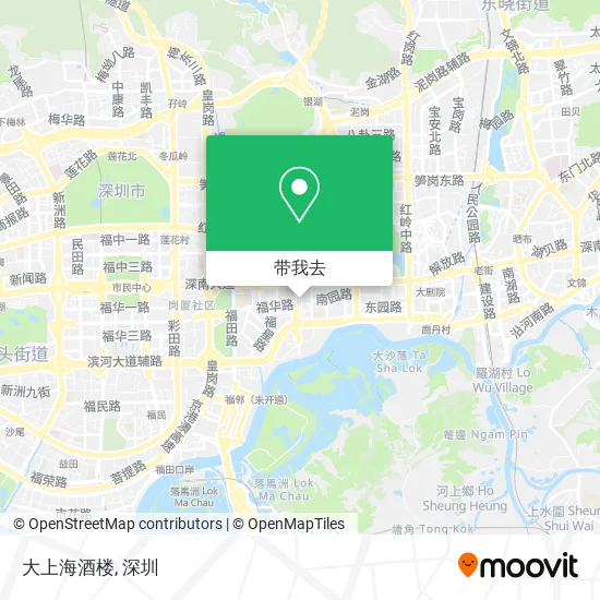 大上海酒楼地图