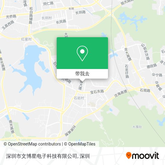 深圳市文博星电子科技有限公司地图