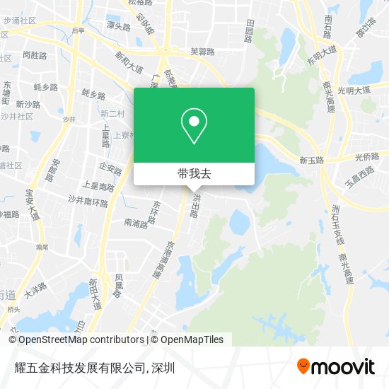 耀五金科技发展有限公司地图