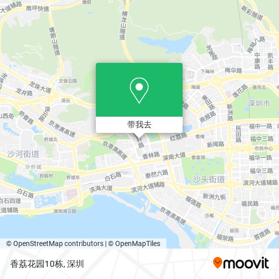 香荔花园10栋地图