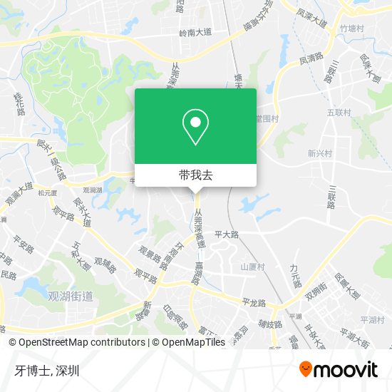 牙博士地图