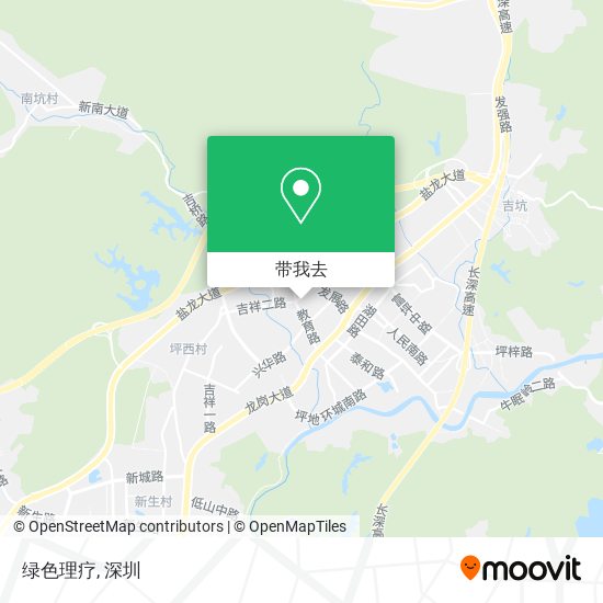 绿色理疗地图