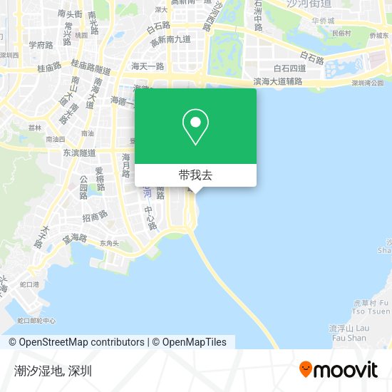潮汐湿地地图