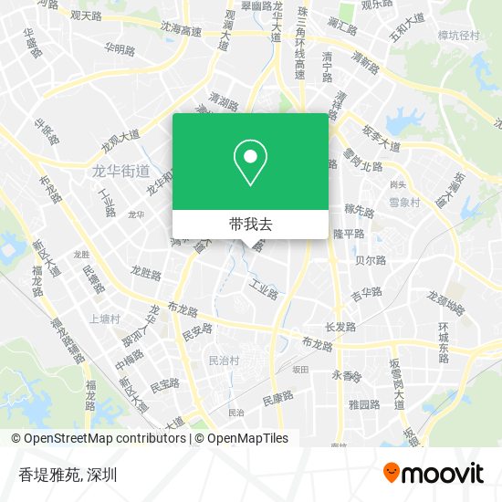 香堤雅苑地图