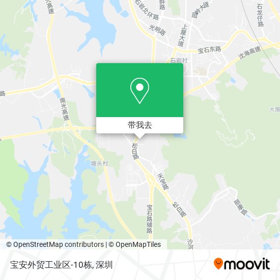 宝安外贸工业区-10栋地图