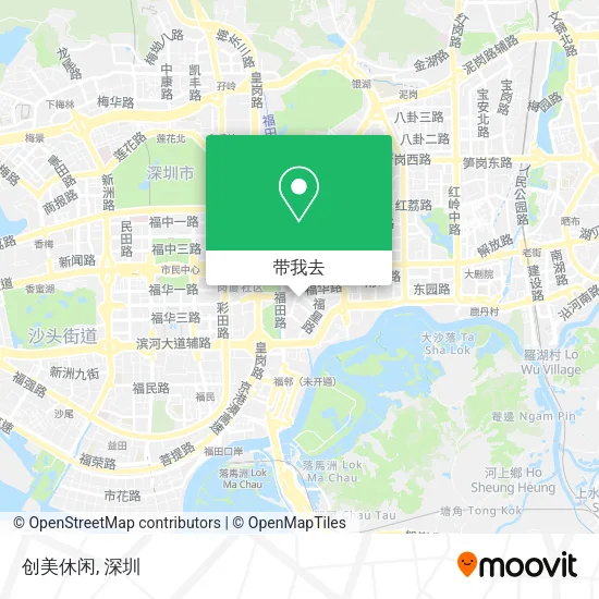创美休闲地图