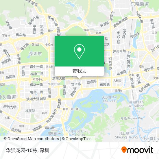 华强花园-10栋地图