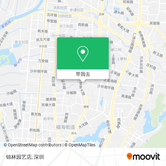 锦林园艺店地图