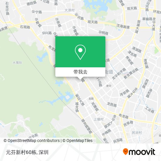 元芬新村60栋地图
