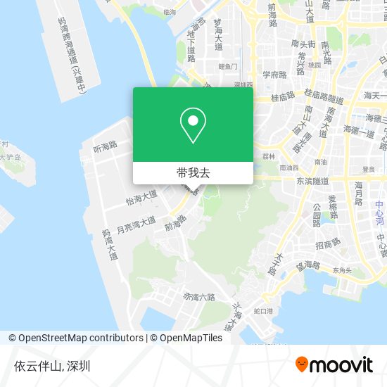 依云伴山地图