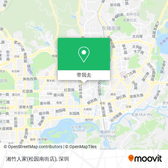 湘竹人家(松园南街店)地图