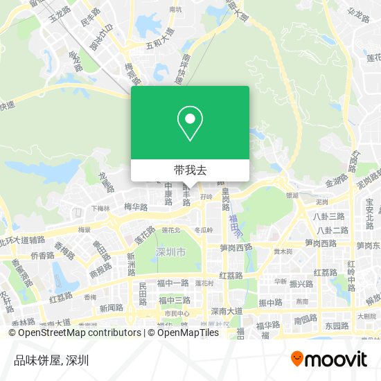 品味饼屋地图