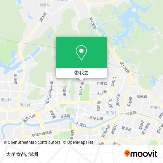 天星食品地图