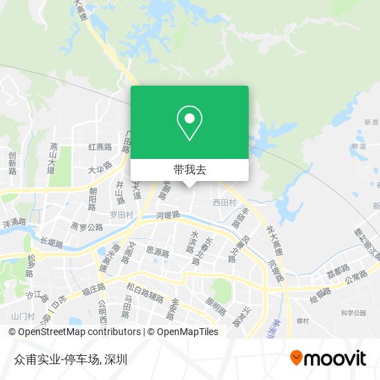 众甫实业-停车场地图