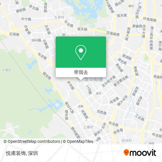 悦甫装饰地图