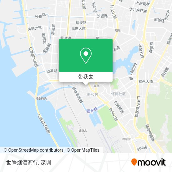 世隆烟酒商行地图