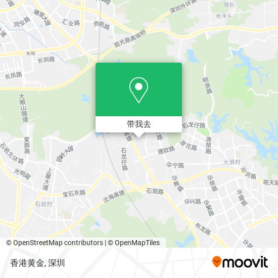 香港黄金地图