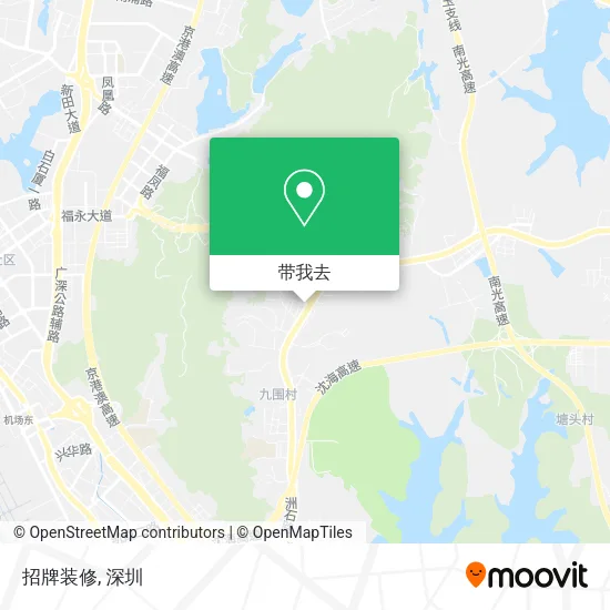 招牌装修地图