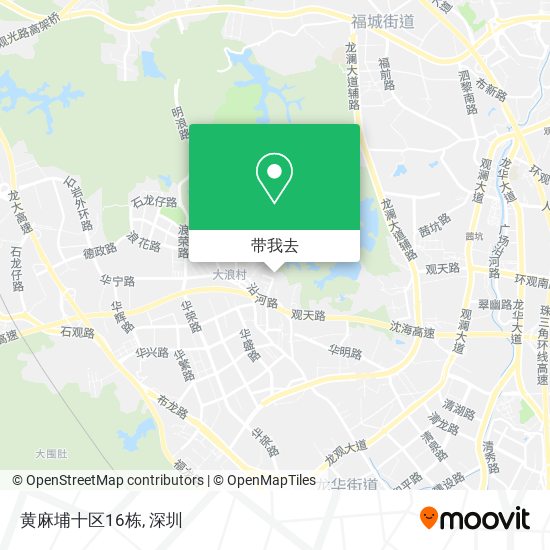 黄麻埔十区16栋地图