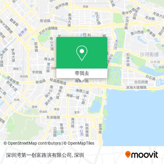 深圳湾第一创富路演有限公司地图