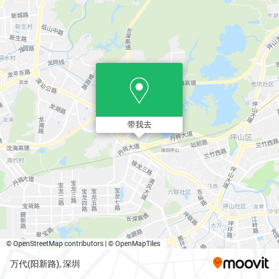 万代(阳新路)地图