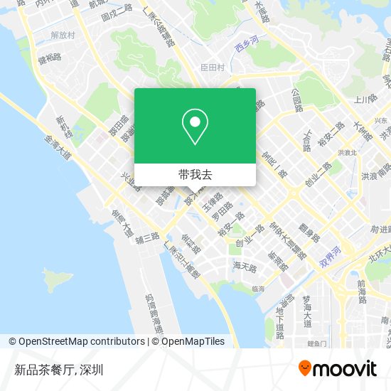 新品茶餐厅地图