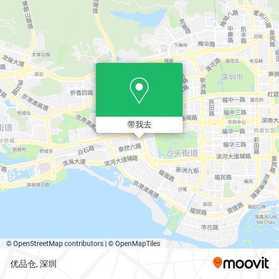 优品仓地图
