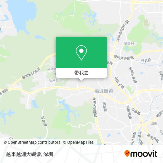 越来越湘大碗饭地图