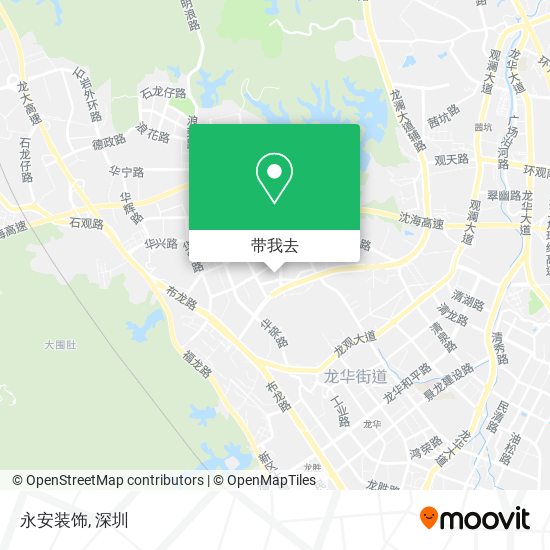 永安装饰地图