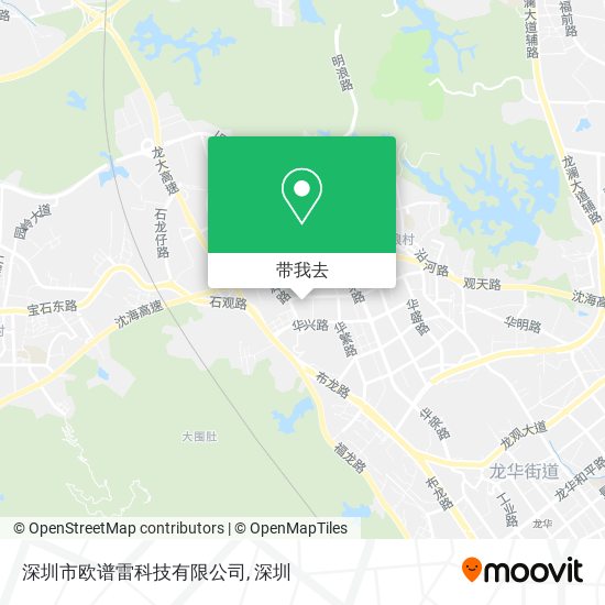 深圳市欧谱雷科技有限公司地图