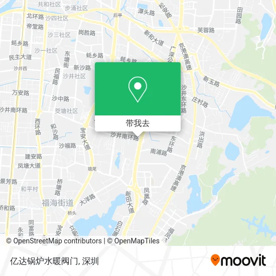 亿达锅炉水暖阀门地图
