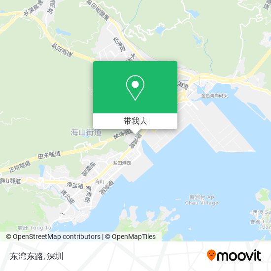 东湾东路地图