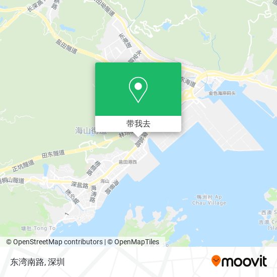 东湾南路地图