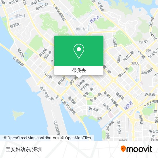 宝安妇幼东地图