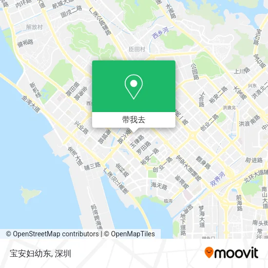 宝安妇幼东地图