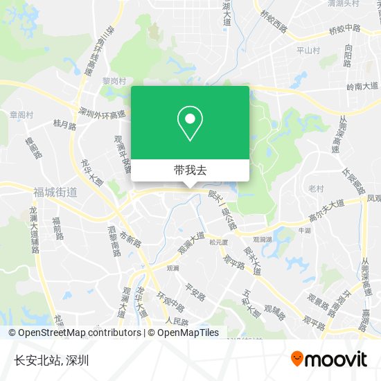 长安北站地图