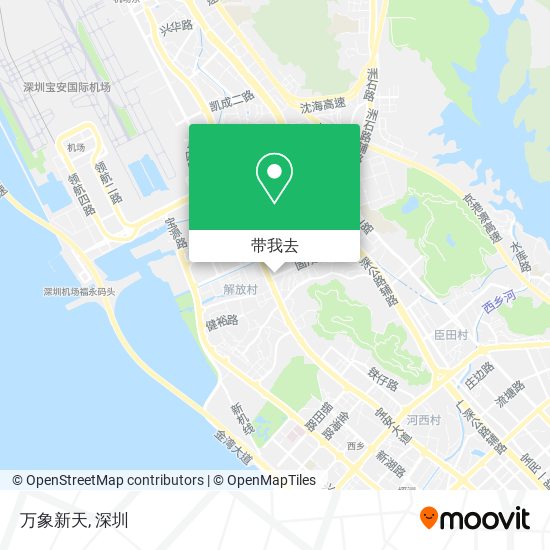 万象新天地图
