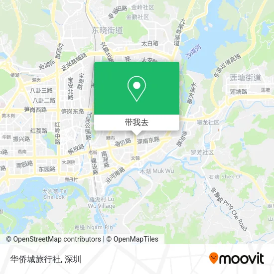 华侨城旅行社地图
