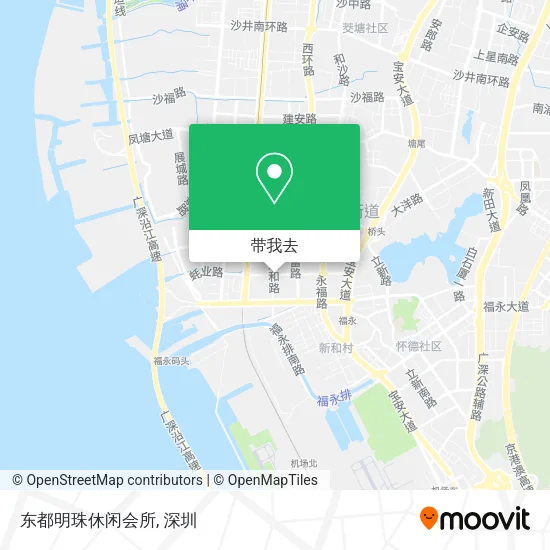 东都明珠休闲会所地图