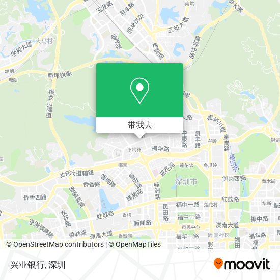 兴业银行地图